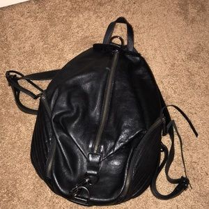 Rebecca Minkoff Soft Black Leather Backpack